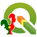 Grupo de Utilizadores QGIS Portugal logo