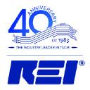 Research Electronics International logo
