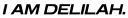 Logo for iamdelilah.com