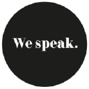 We speak