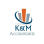 K&M Accountants logo