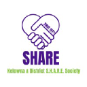 Kelowna & District S.H.A.R.E. Society logo