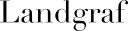 Markenlogo von Landgraf Uhren