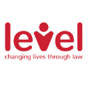 Level. Changing Lives Through Law logo