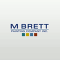 M. Brett Painting Company Logo