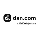 Dan.com - a GoDaddy brand logo