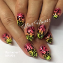 Logo for nailhugs.com