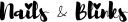 Logo for nailsandblinks.com