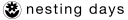 Logo for nestingdays.com