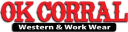 Ok Corral Western Wear logo