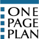 The One Page Business Plan