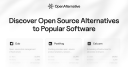 Open-source alternatives, beautifully curated