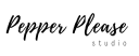 Logo for pepperpleasestudio.com