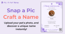 Pic A Pet Name