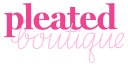 Pleated an Online Boutique logo