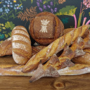 Purebread Bakery logo
