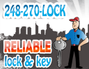 Reliable Lock & Key Logo
