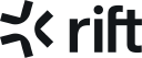 Logo for Rift, a company specializing in innovative solutions.