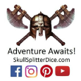 SkullSplitter Dice Logo