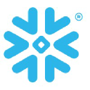 Company logo Snowflake