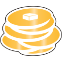 Stacked Pancake & Breakfast House logo