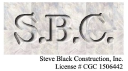Steve Black Construction Inc Logo