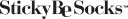 Logo for stickybesocks.com