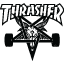 Logo for thrashermagazine.com