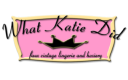 Logo for whatkatiedid.com
