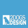 2 dogs media logo