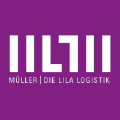Müller - Die lila Logistik Logo