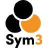 Sym3 logo