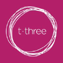 t-three logo