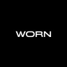 Worn logo